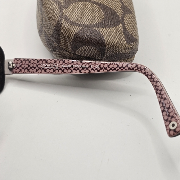 Coach Black Sunglasses With Case main image 5
